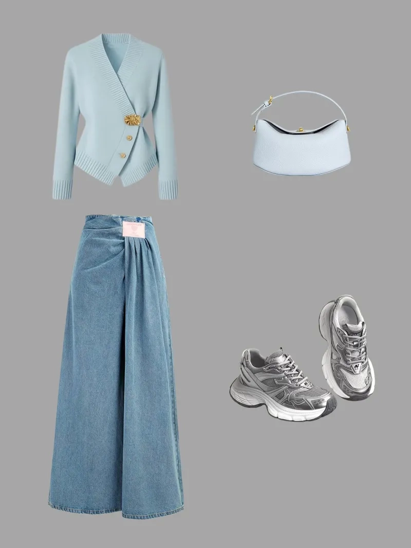 Cách phối đồ tết màu đỏ may mắn