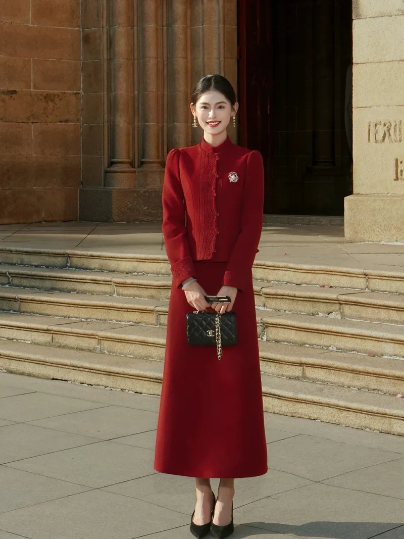 Cách phối đồ tết vintage hoài cổ