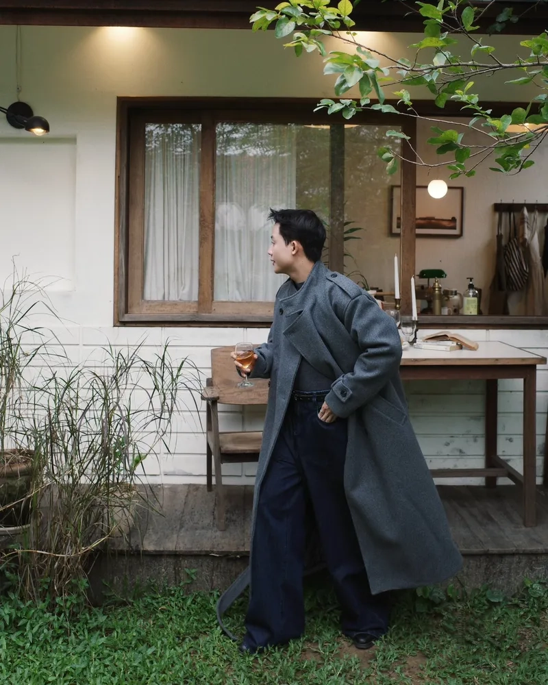 Set phối đồ Hàn Quốc mùa đông ấm