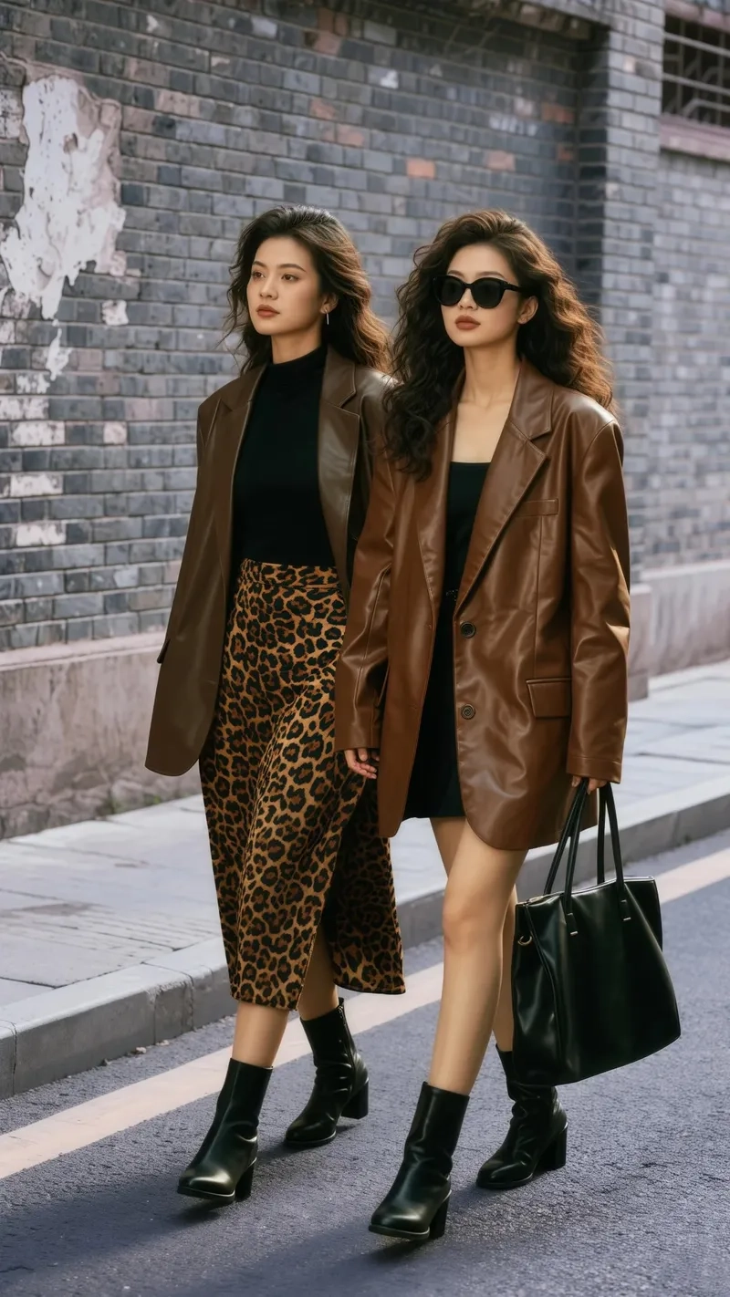 Set phối đồ vintage công sở thanh