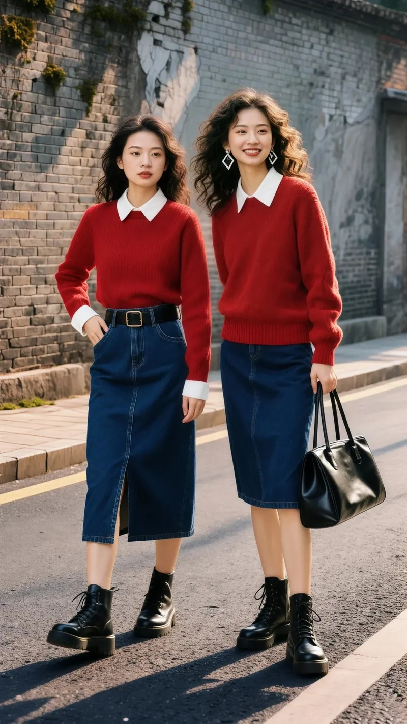 Gu phối đồ vintage cá tính nổi bật