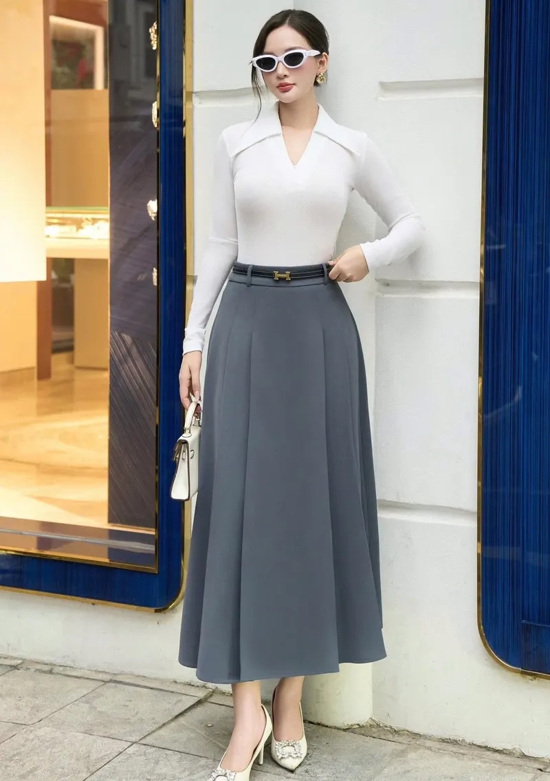 Kiểu phối đồ sang trọng với màu đen bí ẩn