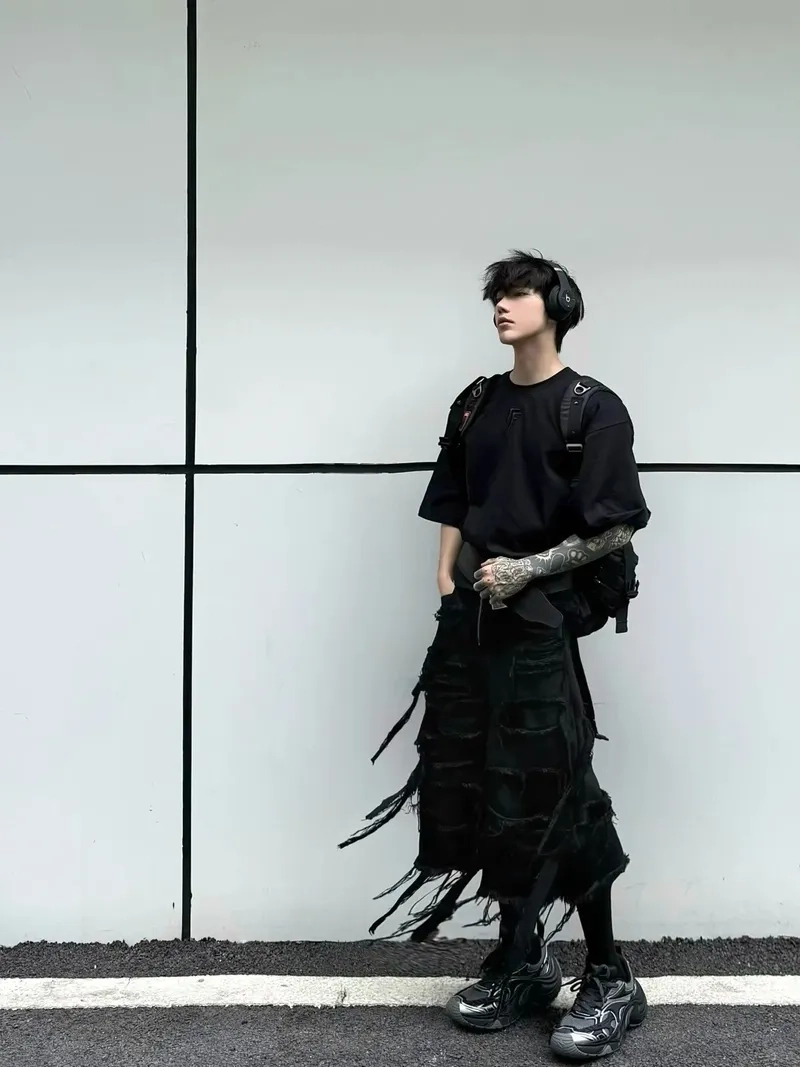 Gu street style tuần lễ thời trang