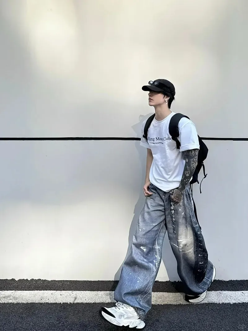 Gu street style hiphop phóng khoáng