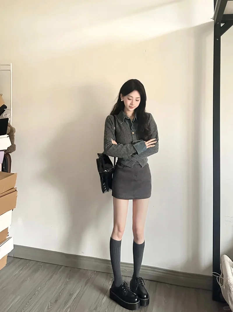 Phong cách trẻ trung hiện đại cùng chân váy chữ A trẻ trung hiện đại