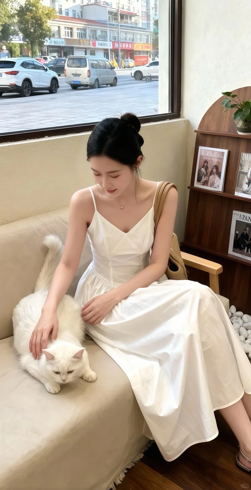 Mix match dễ dàng với đầm hai dây dễ phối đồ