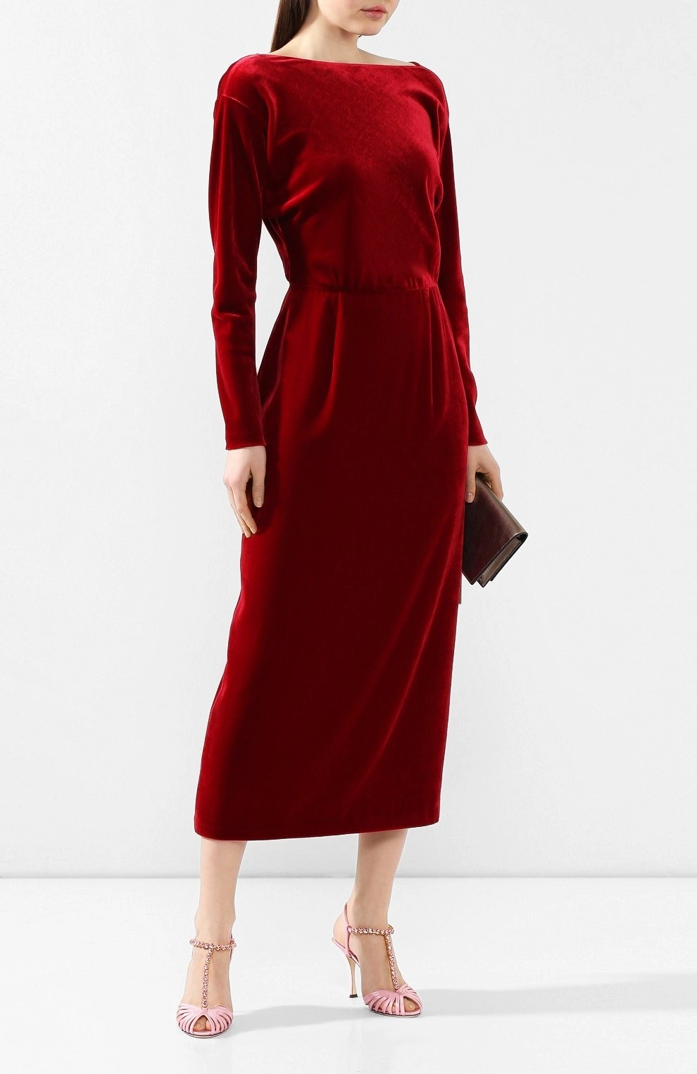 Váy nhung cao cấp sang trọng tinh tế