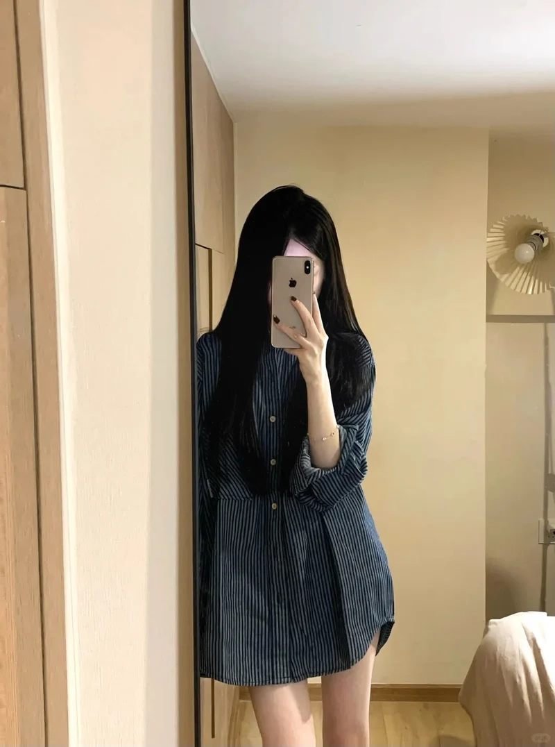 Dễ phối đồ mỗi ngày nhờ đầm sơ mi dễ phối đồ