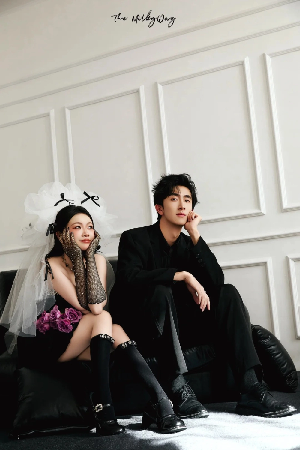 Váy trắng đôi chụp ảnh cưới thiết kế tinh tế cho cô dâu