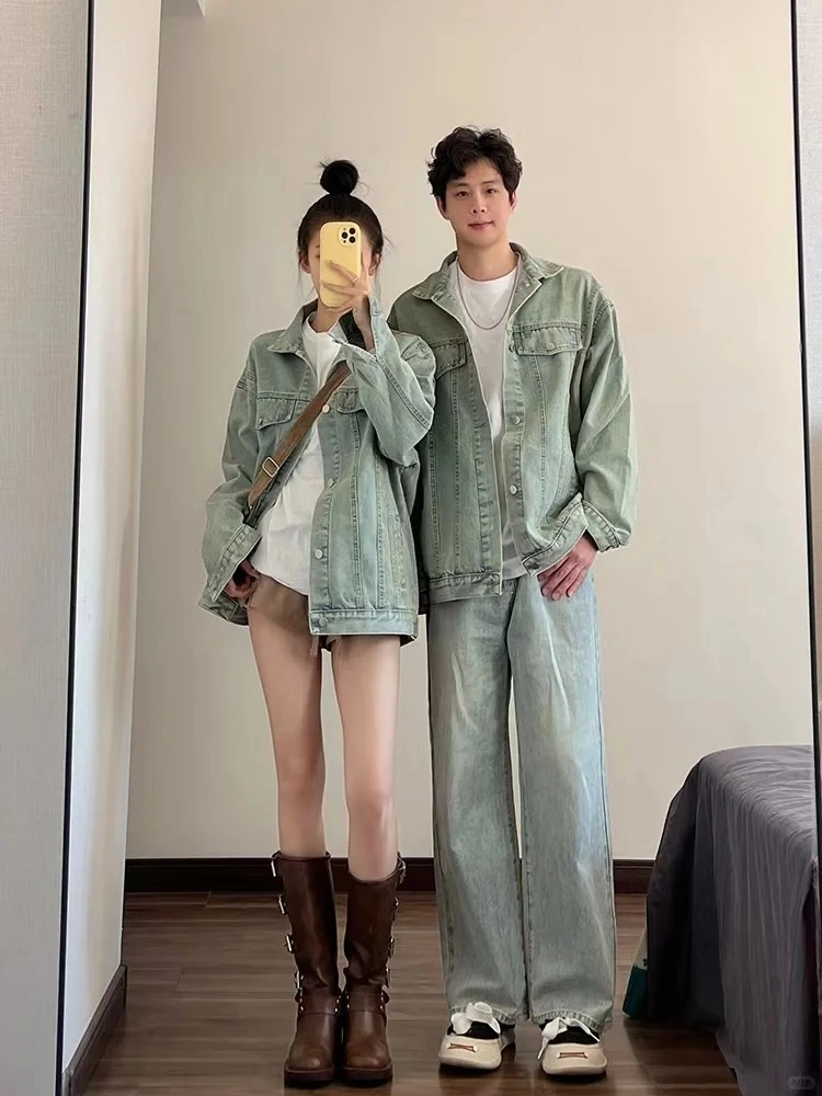 Sử dụng phụ kiện denim cho cặp đôi thêm nổi bật