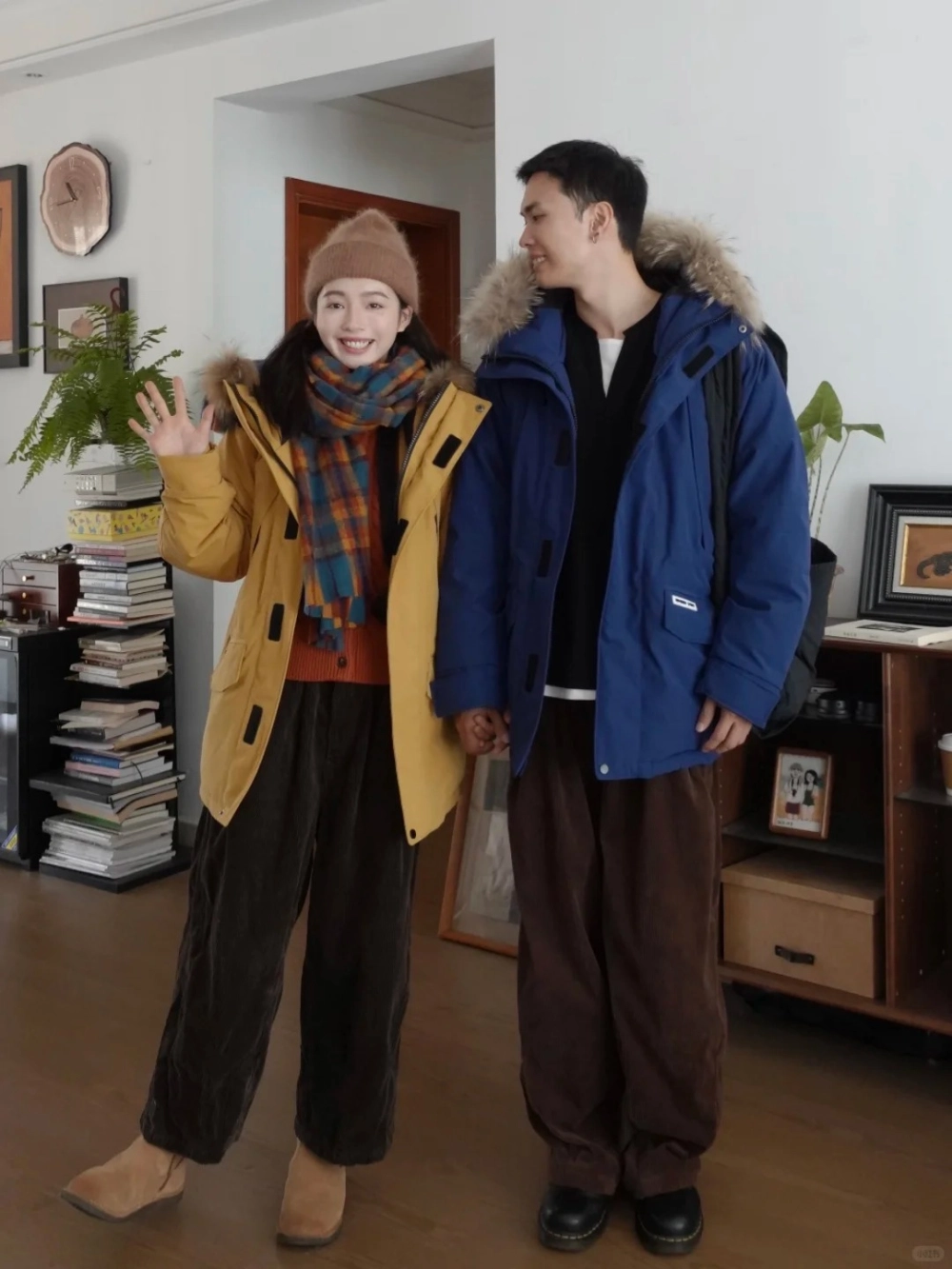 Concept ảnh đôi du xuân lãng mạn tại vườn hoa đào