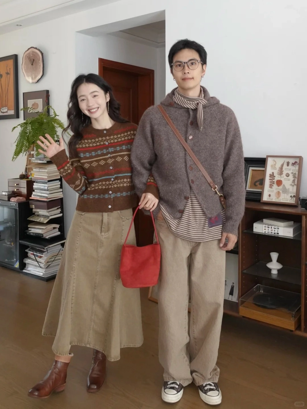 Đồ đôi du xuân tone-sur-tone màu pastel dịu mắt