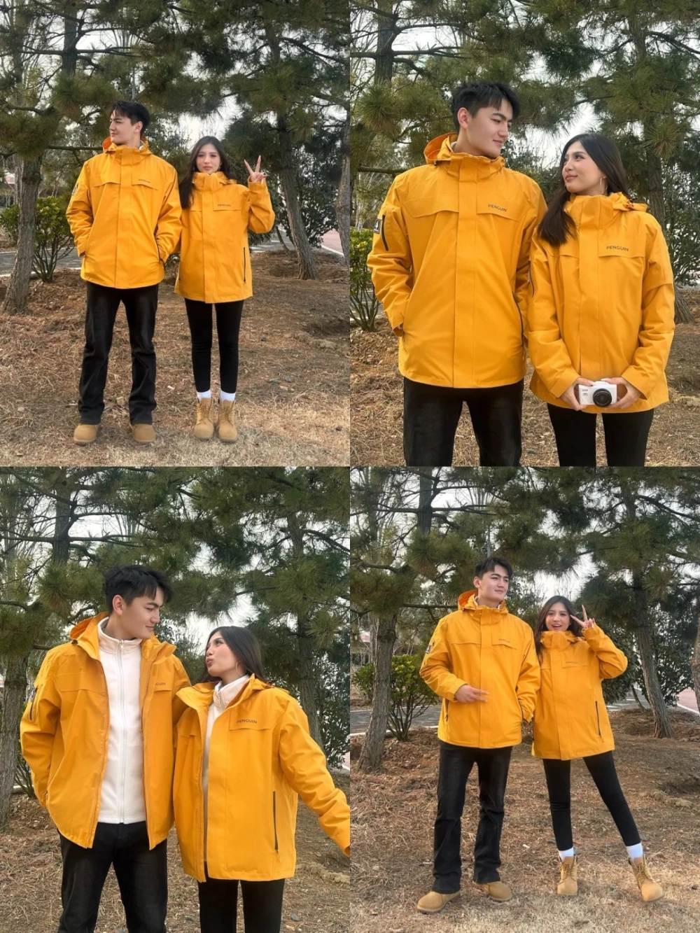 Đồ đôi màu vàng pastel nhẹ nhàng lãng mạn