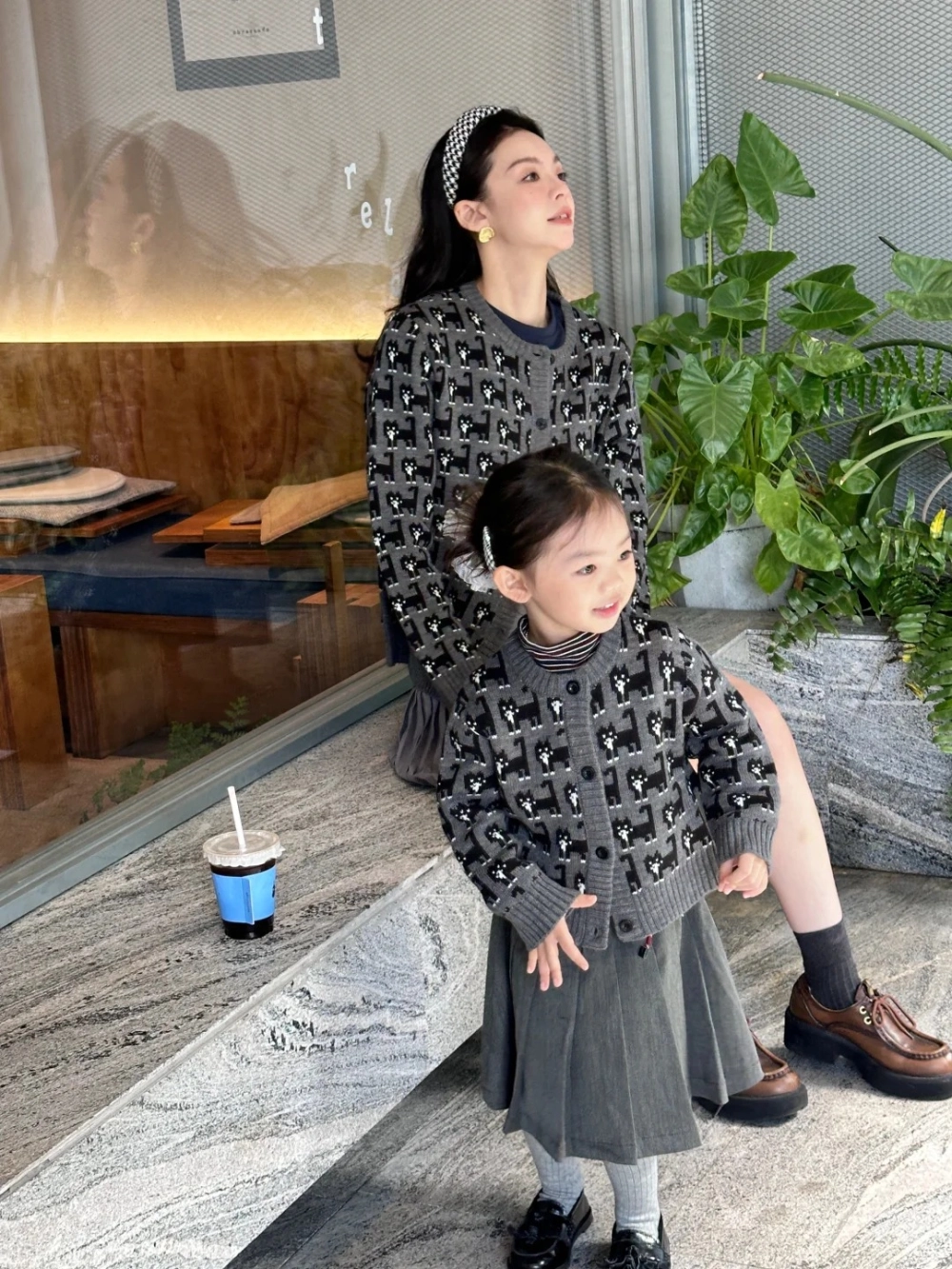 Váy ren đôi mẹ và bé thiết kế cao cấp cho buổi tiệc