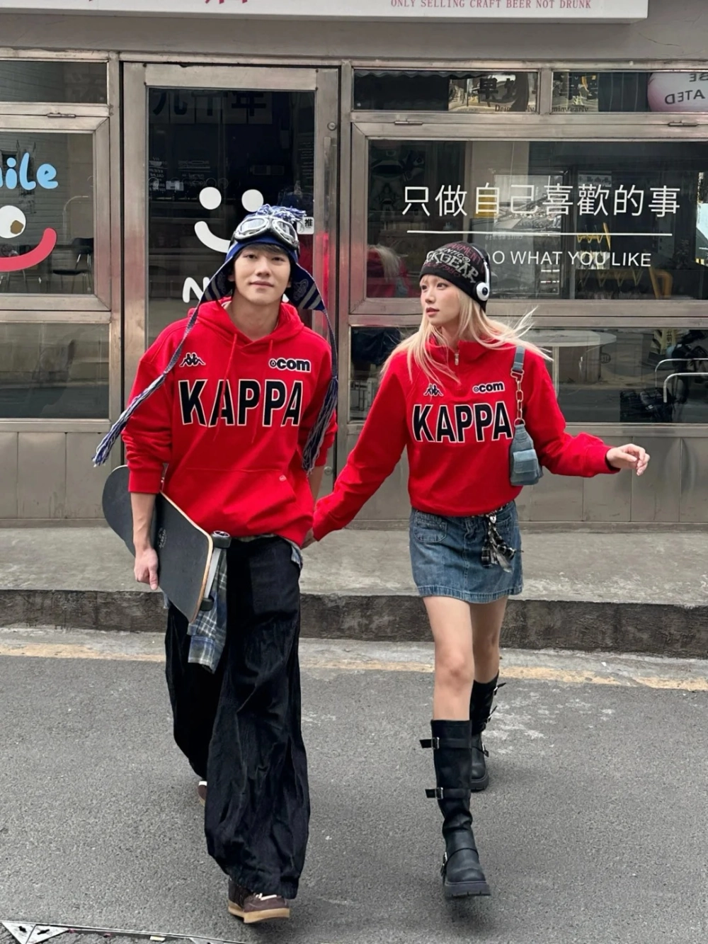 Đồ đôi thể thao phong cách Hàn Quốc trẻ trung