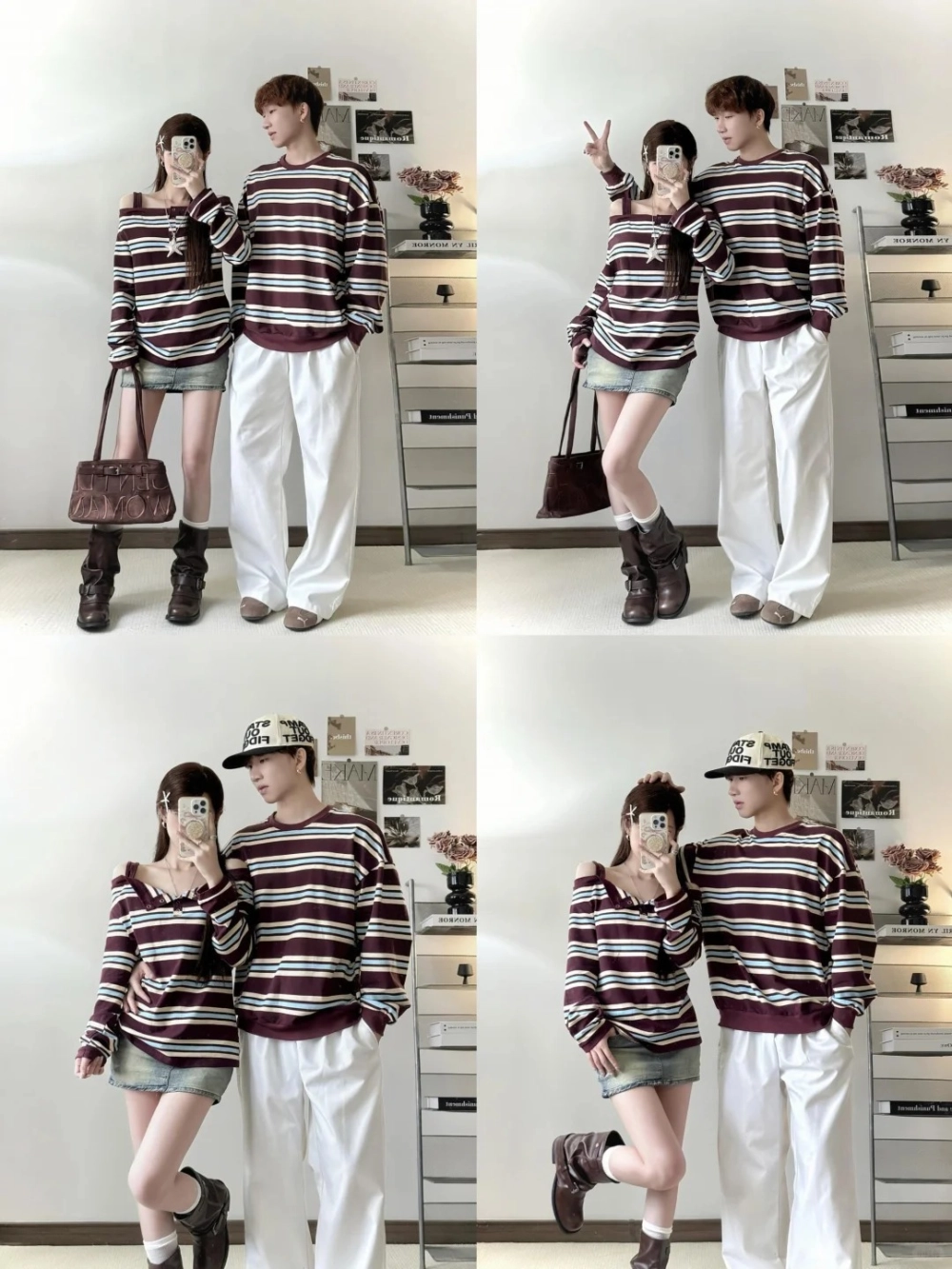 Đồ đôi tối giản cho học sinh sinh viên năng động