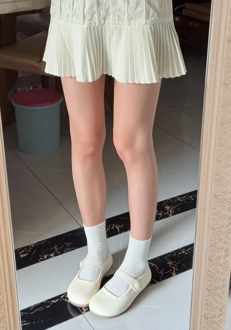 Sống ảo cực chất cùng giày búp bê chụp ảnh