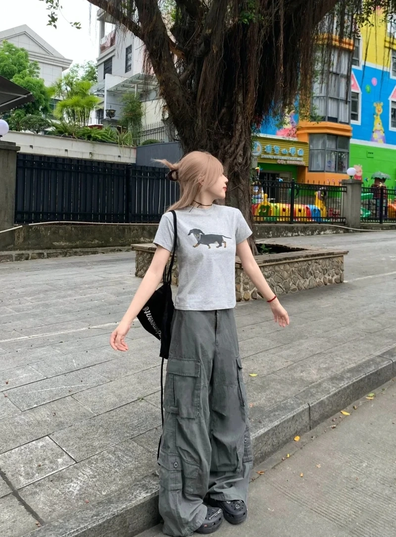 Chất bụi bặm từ quần cargo phong cách đường phố