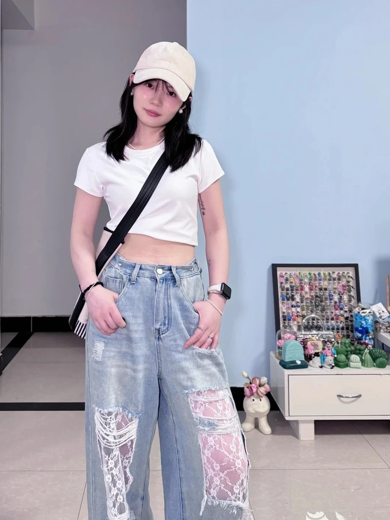 Gợi ý mix match cùng quần jean rách phối đồ