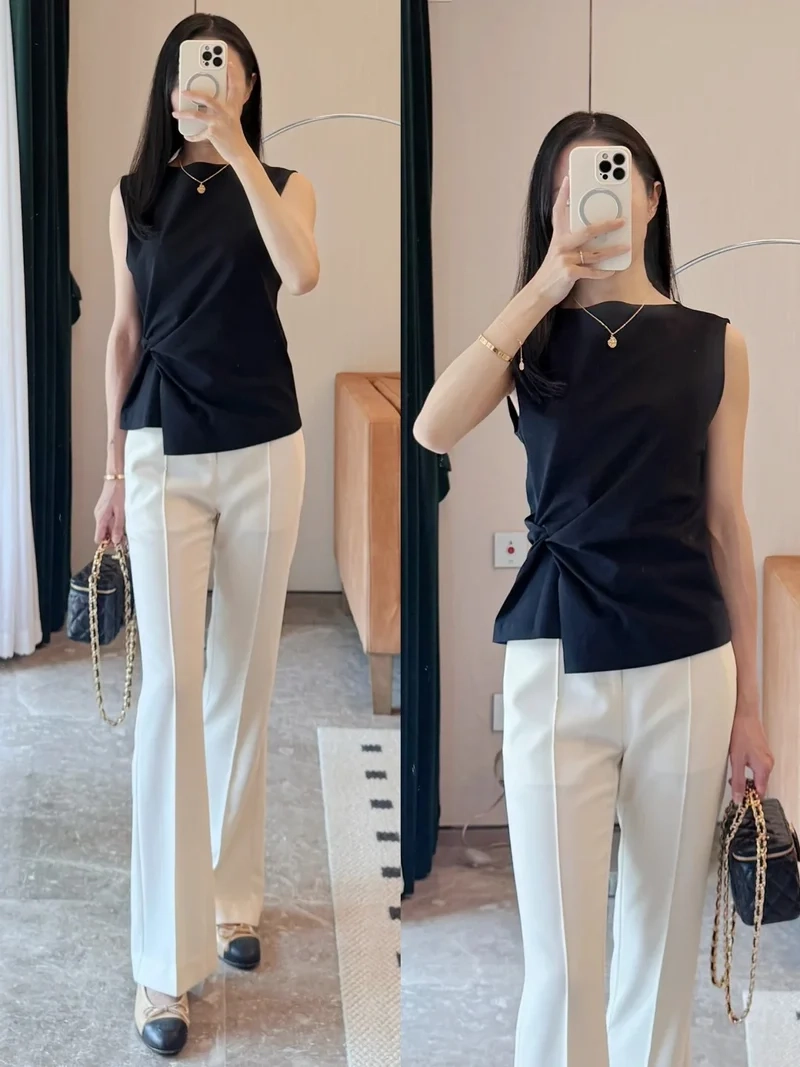 Xem ảnh thực tế chuẩn màu với quần jean ống rộng ảnh thực tế