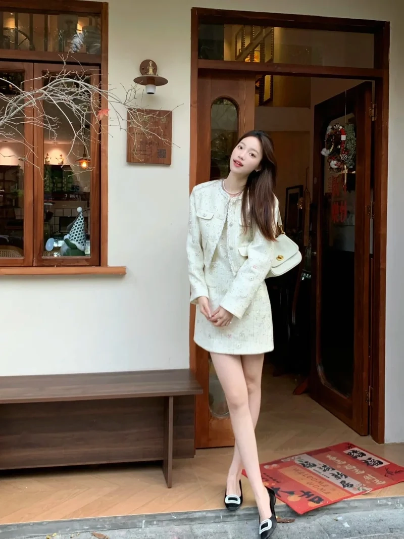 Sang trọng và bền đẹp nhờ set tweed cao cấp