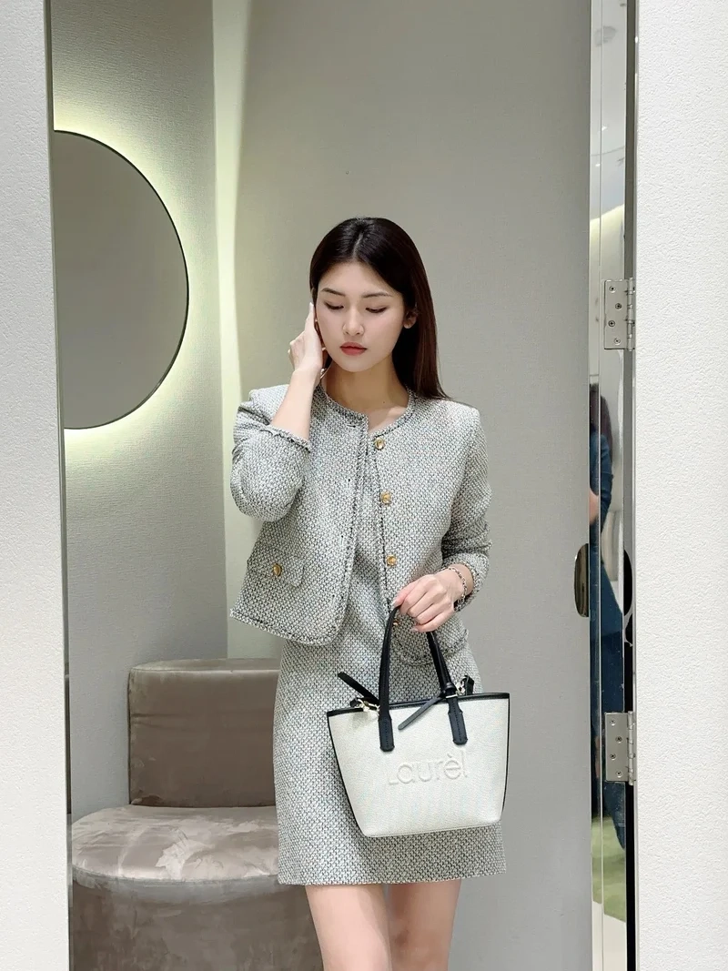 Form chuẩn tôn dáng nhờ set tweed form chuẩn
