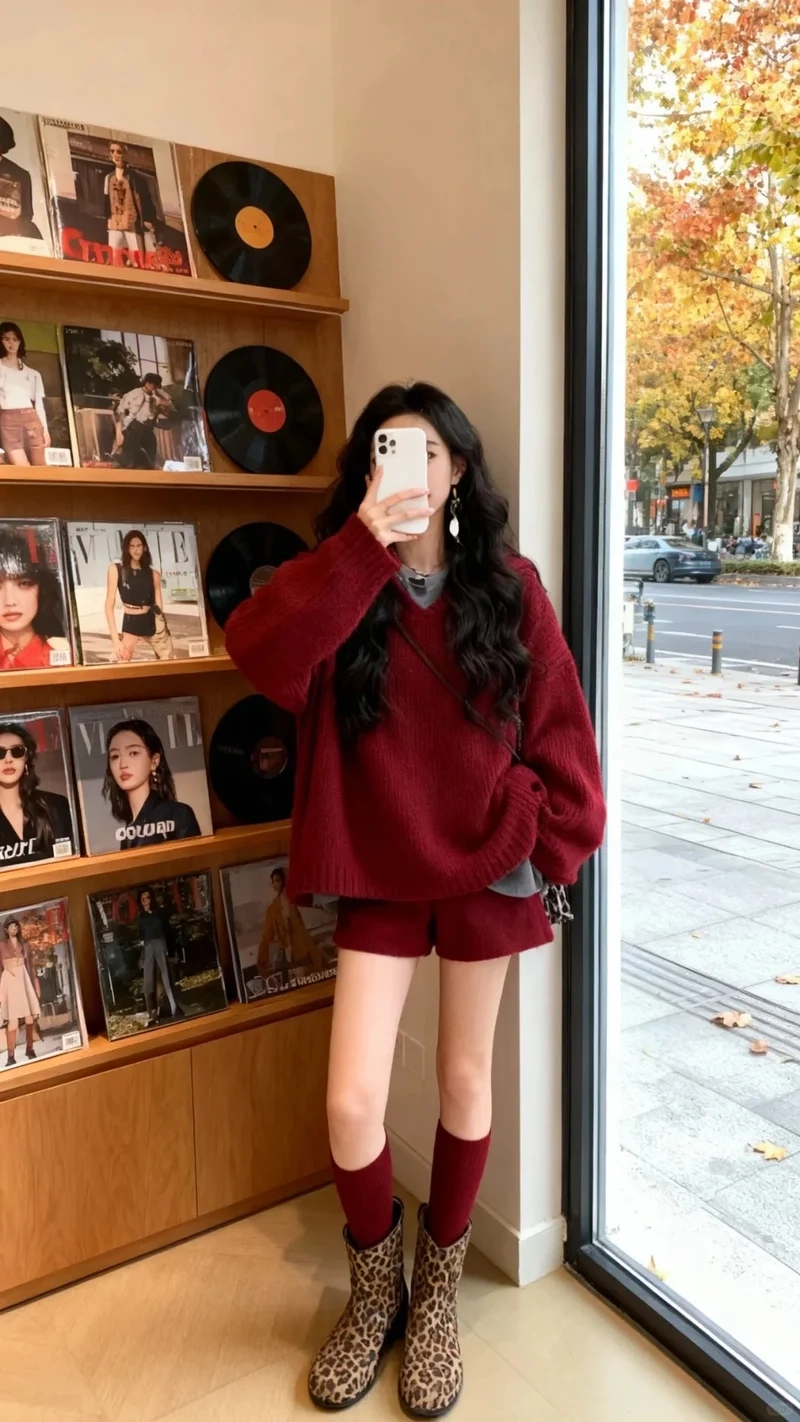 Diện tự tin với set đồ đỏ nữ đẹp