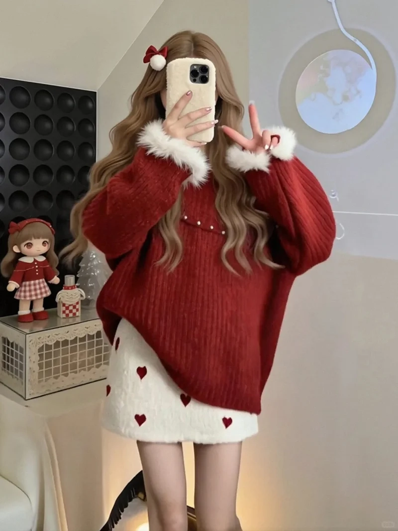 Form chuẩn mọi dáng cùng set đồ đỏ form đẹp