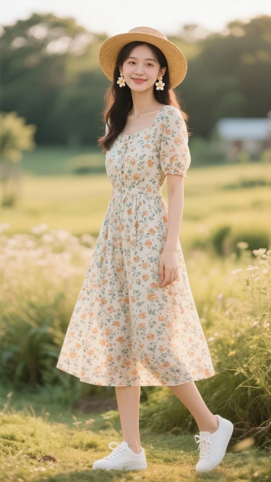 Xu hướng đầm hoa nhí dẫn đầu phong cách