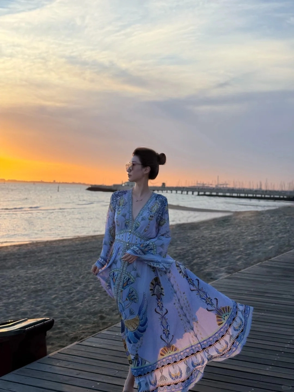 Váy maxi đẹp cuốn hút trong từng chuyển động