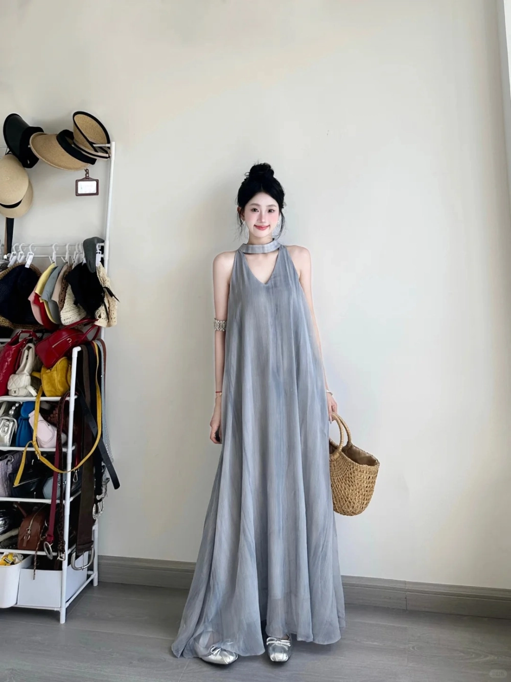 Đầm maxi thiết kế tôn dáng thanh thoát