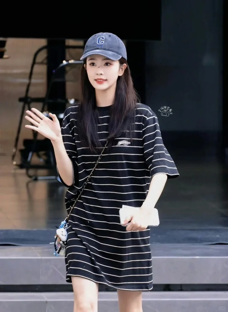 Style Hàn Quốc xinh đẹp với váy suông phong cách Hàn