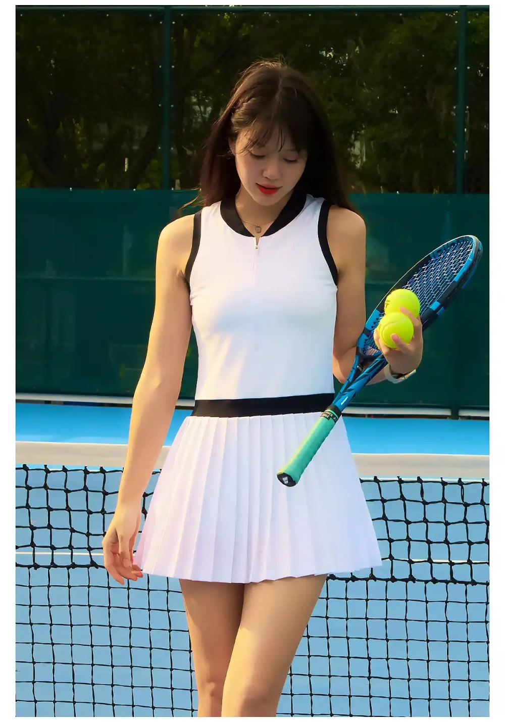 Váy tennis được ưa chuộng bởi sự tiện lợi