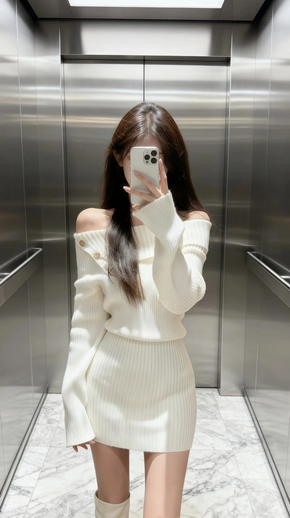 Mẫu váy trễ vai thiết kế nhẹ nhàng dễ ứng dụng