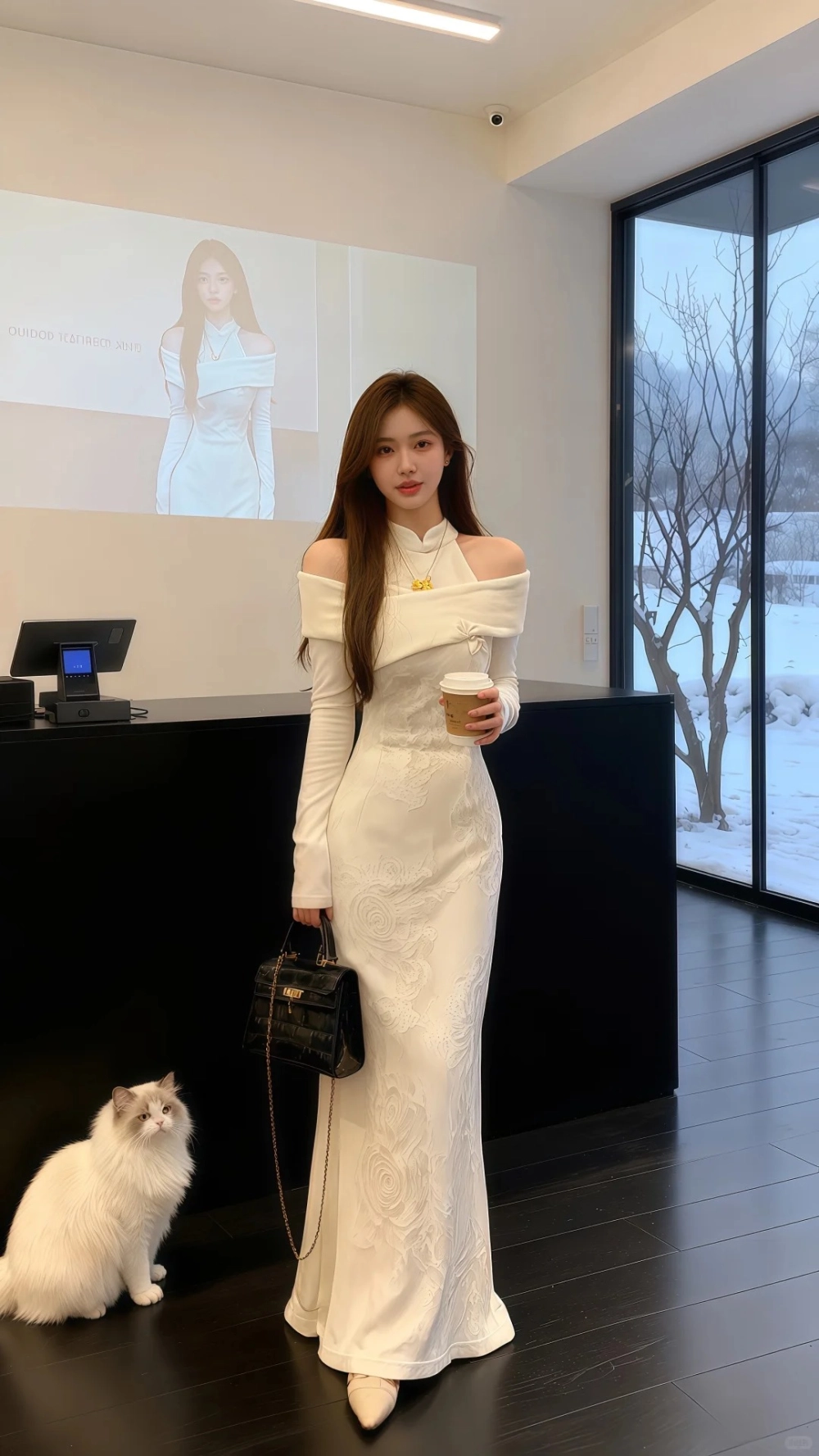 Đầm trễ vai quyến rũ tỏa sáng trong đêm tiệc