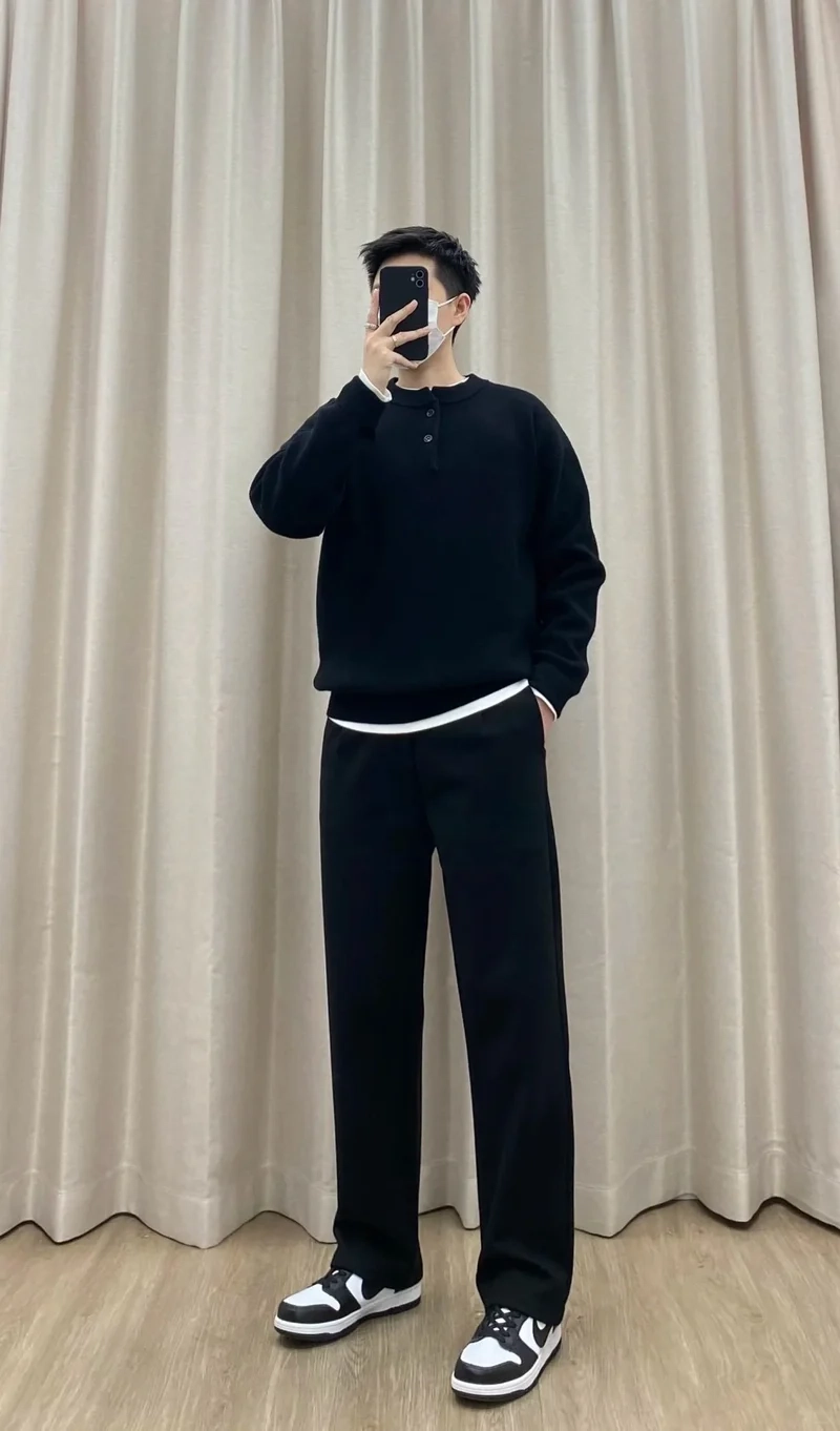 Cách phối đồ Tết cho nam cao gầy cực lịch lãm