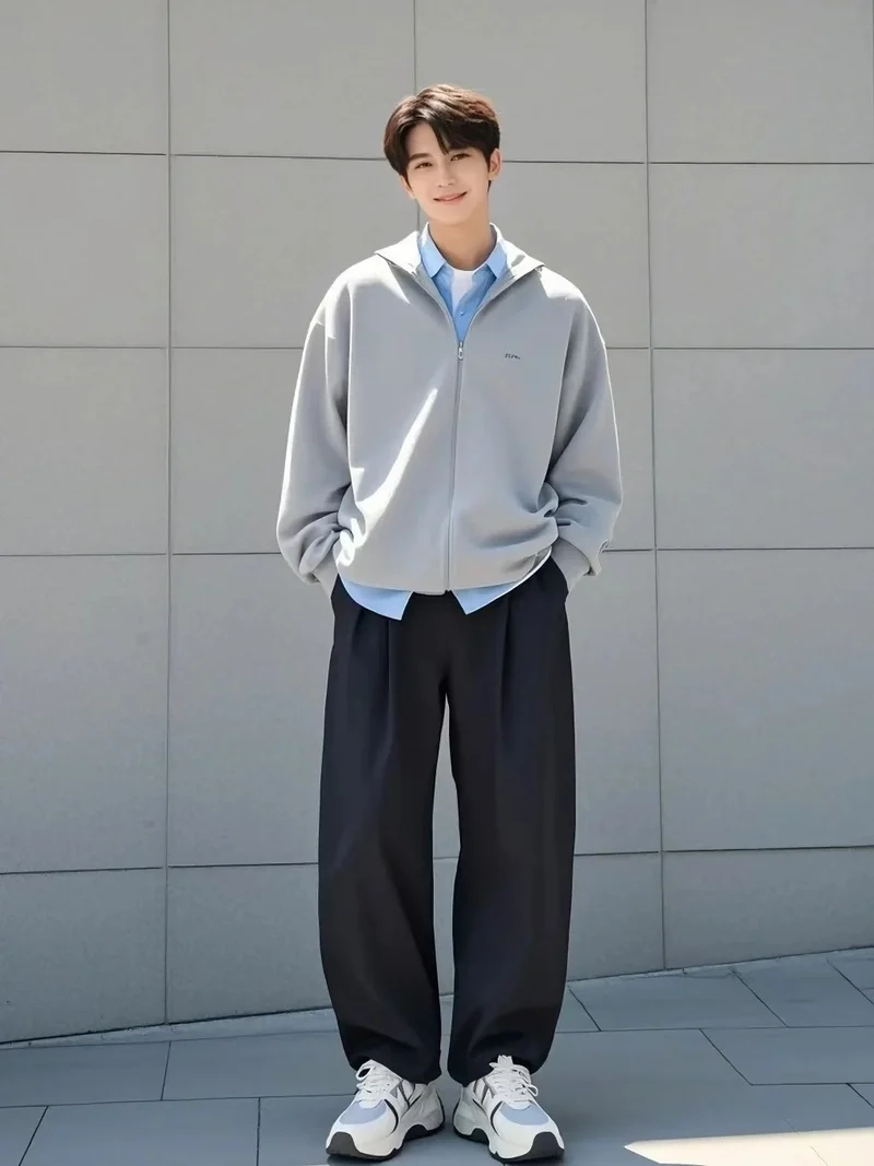 Cách phối đồ Tết cho nam cao gầy phối màu hài hòa