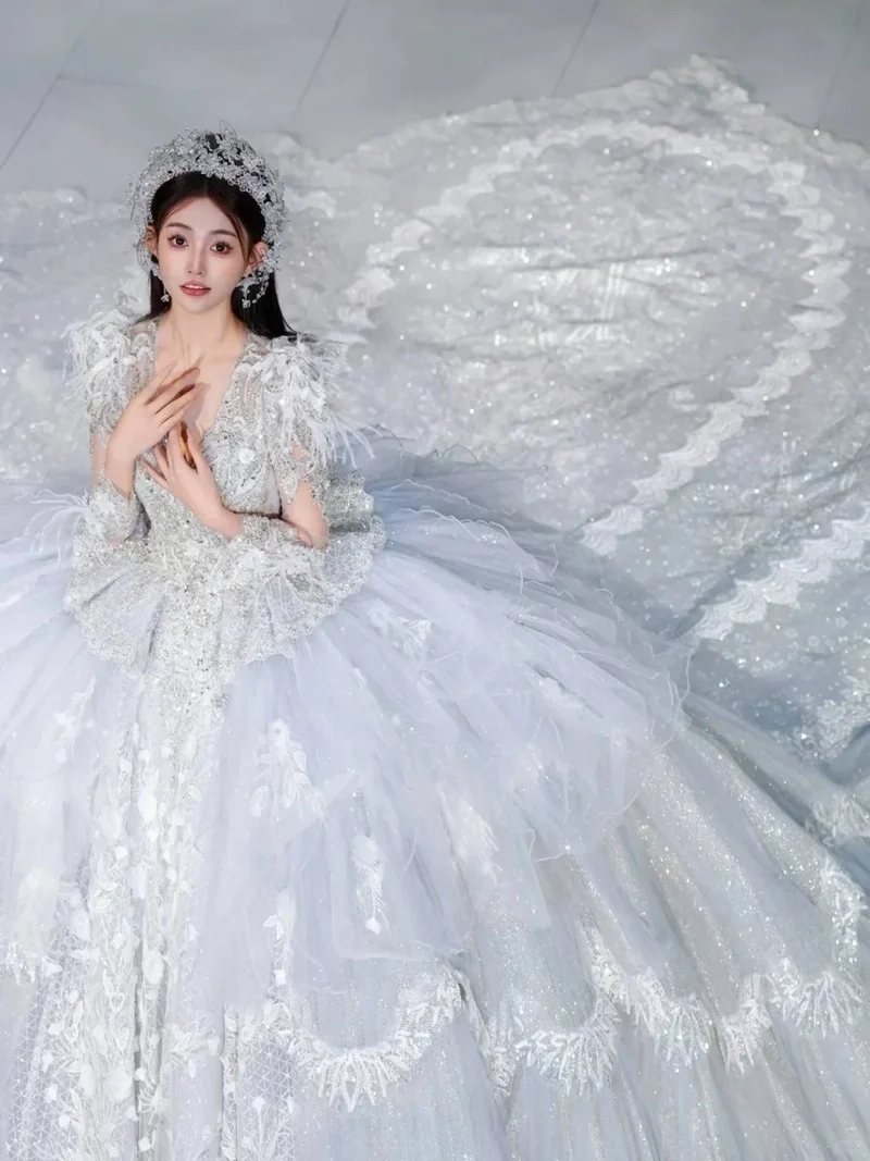 Đầm xòe công chúa màu sắc nổi bật