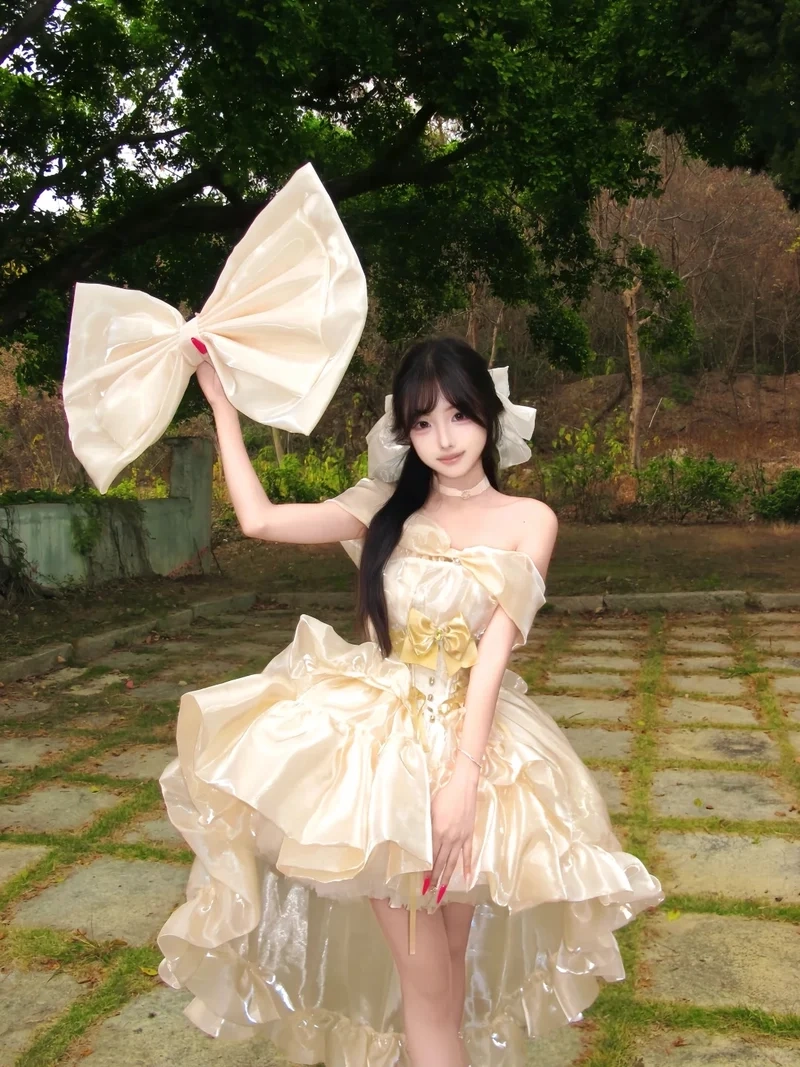 Đầm xòe công chúa mang vẻ đẹp ngọt ngào