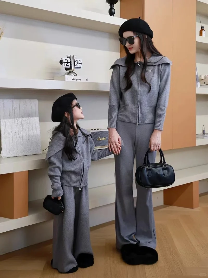 Set len đôi mẹ và bé phù hợp dạo phố dạo phố