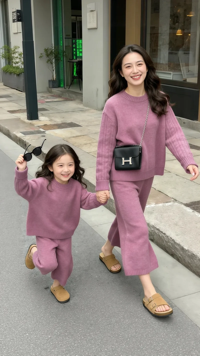 Set len đôi mẹ và bé được nhiều mẹ chọn yêu thích