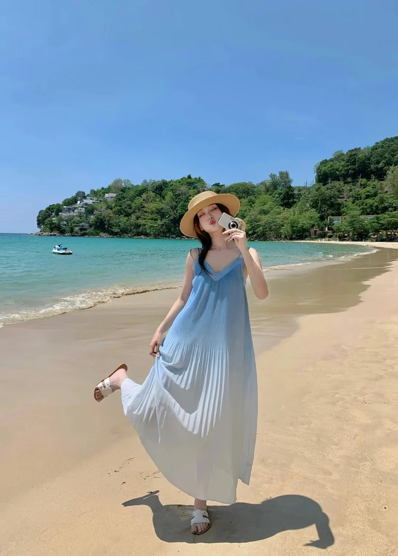 Thiết kế bay bổng của Váy maxi bay bổng