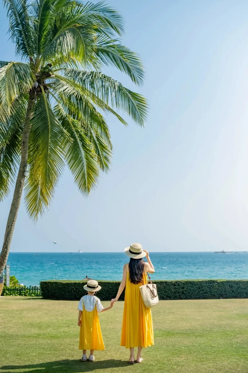 Nhiều mẹ chọn Váy maxi mẹ và bé đi biển