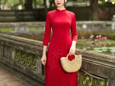 Ngắm nhìn ảnh áo dài tay lỡ cách tân hiện đại và trẻ trung