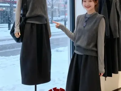 Top 77+ mẫu ảnh áo gile len phối đồ cực cháy cho nàng