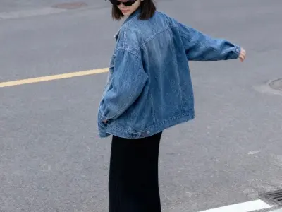 80+ Ảnh áo khoác denim phong cách street style bùng nổ