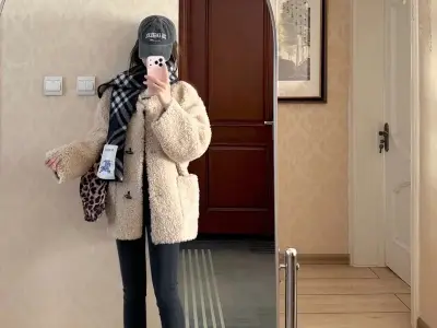 Tuyển tập 90+ ảnh áo khoác lông cừu chuẩn phong cách Hàn