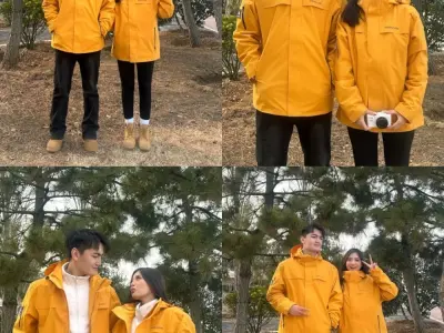 88+ Hình ảnh đồ đôi màu vàng rực rỡ cực ấn tượng cho cặp đôi