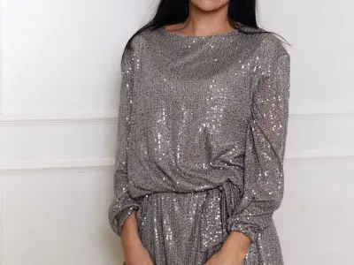 156+ Mẫu váy kim sa lấp lánh tôn dáng cực kỳ sang chảnh