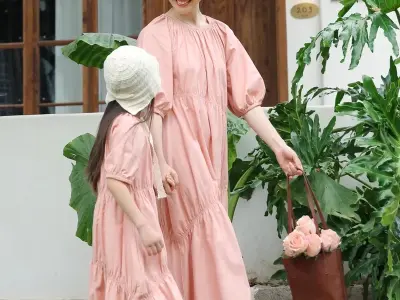 58+ mẫu set váy mẹ và bé gái rạng rỡ giúp cả hai thêm gắn kết